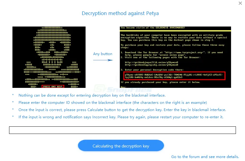 360 Ransomware Decryption Tools Captură de ecran 2