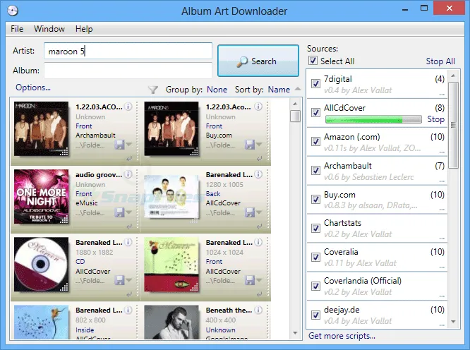 Album Art Downloader XUI Captură de ecran 1