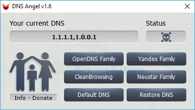 DNS Angel Captură de ecran 1