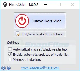 HostsShield Captură de ecran 2