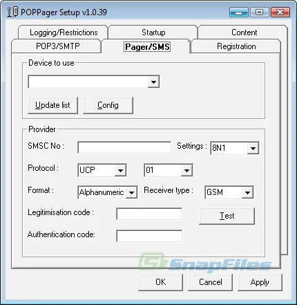 POP Pager Captură de ecran 1