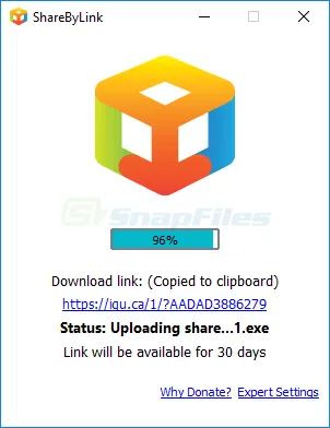 ShareByLink Captură de ecran 1