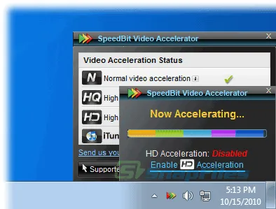 SPEEDbit Video Accelerator Captură de ecran 2