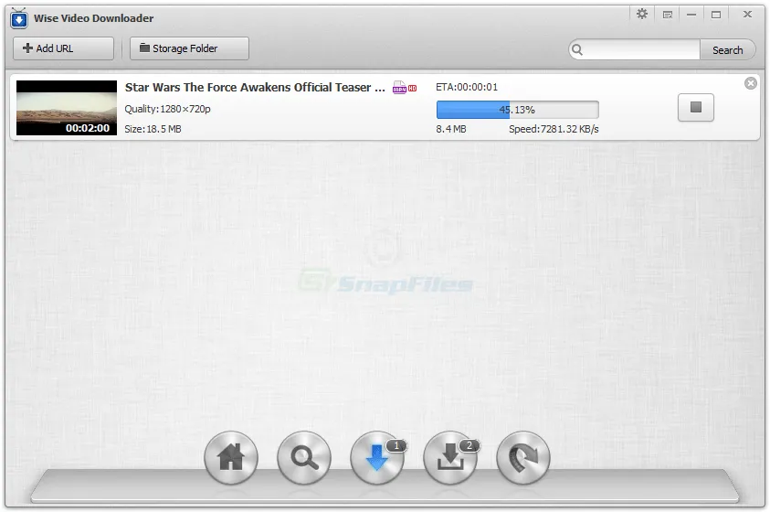 Wise Video Downloader Captură de ecran 2