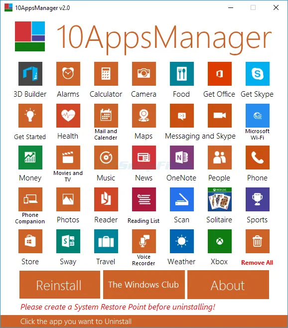 10AppsManager Captură de ecran 1