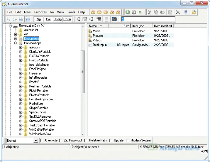 A43 File Management Utility Captură de ecran 1