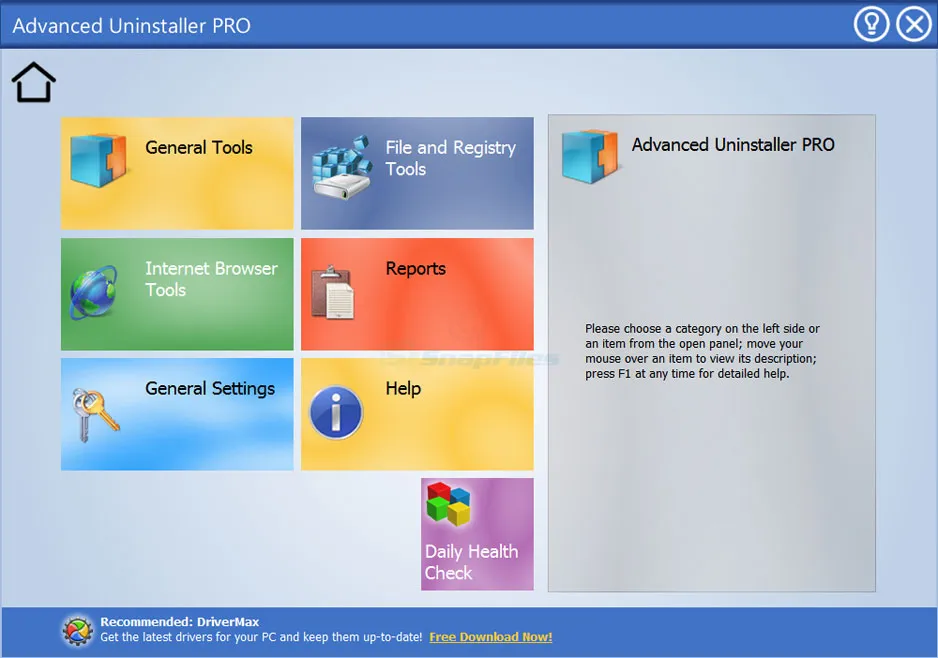 Advanced Uninstaller PRO Captură de ecran 1