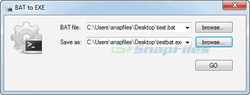 Bat-to-Exe Captură de ecran 1