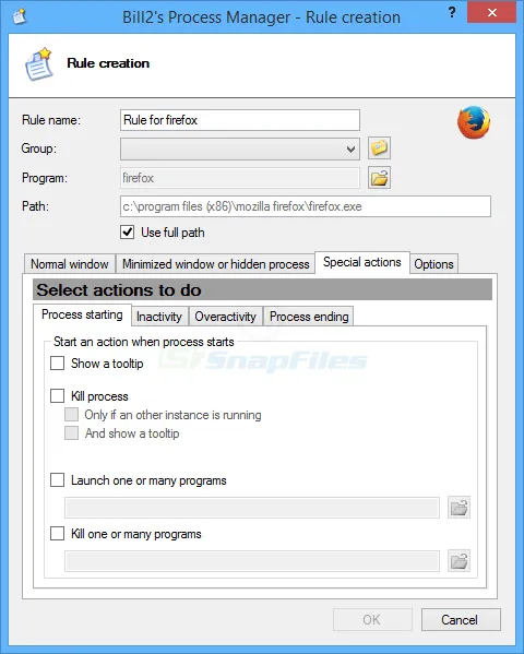 Bill2`s Process Manager Captură de ecran 2