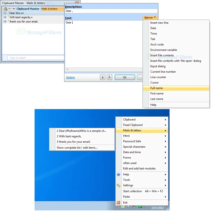 Clipboard Master Captură de ecran 2