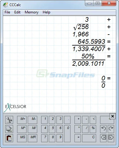 CCCalc Captură de ecran 1