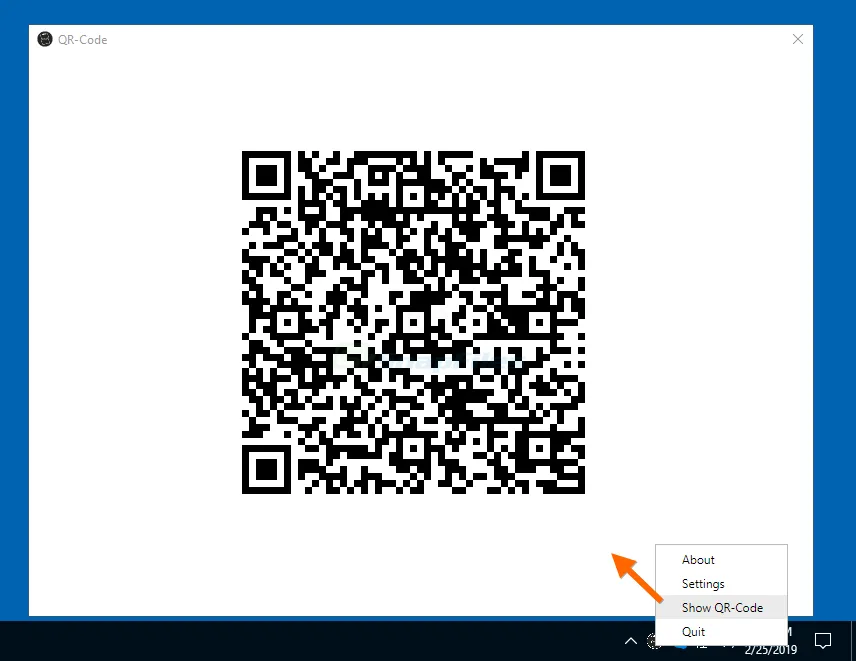 Clipboard to QR-Code Captură de ecran 2