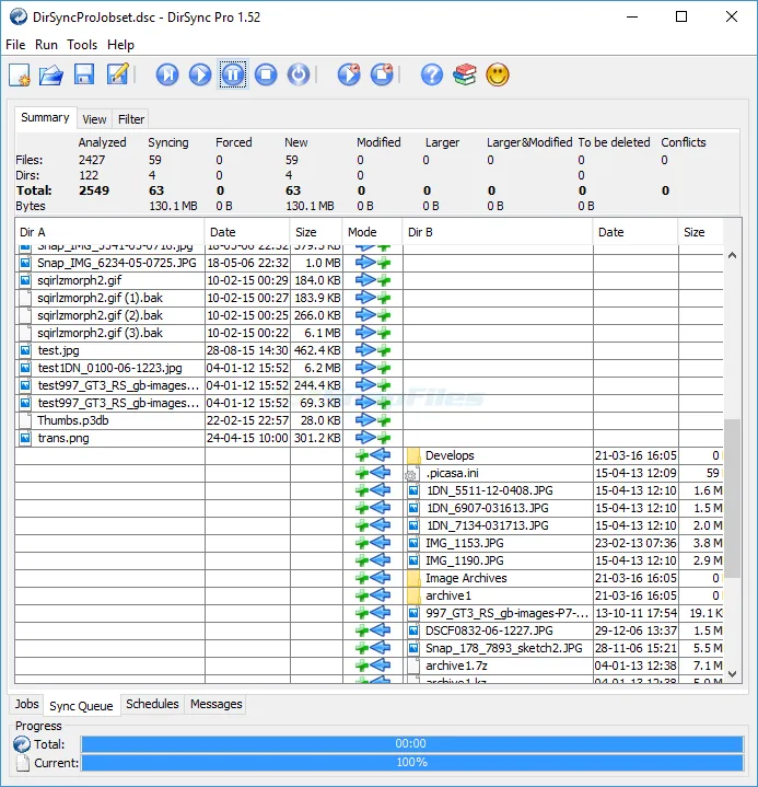 DirSync Pro Captură de ecran 2