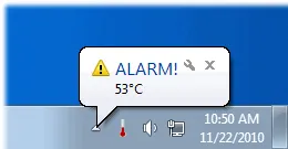 DiskAlarm Captură de ecran 2