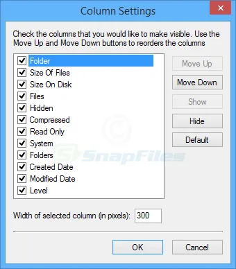 FoldersReport Captură de ecran 2