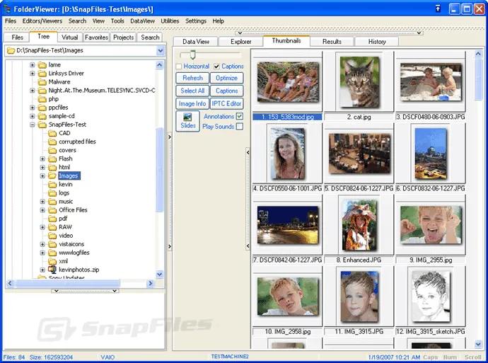 FolderViewer Captură de ecran 2