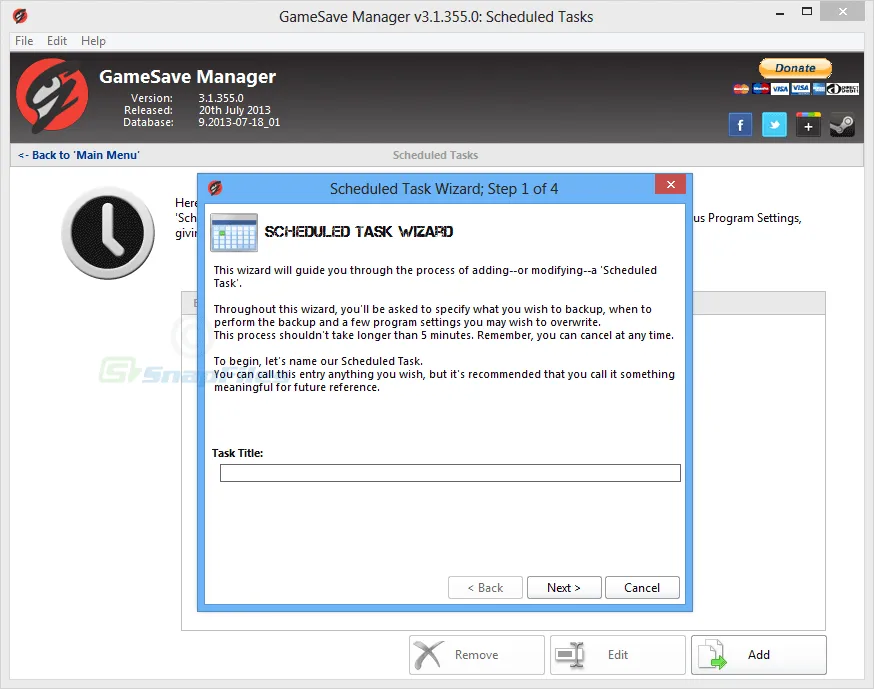 GameSave Manager Captură de ecran 2
