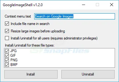GoogleImageShell Captură de ecran 2