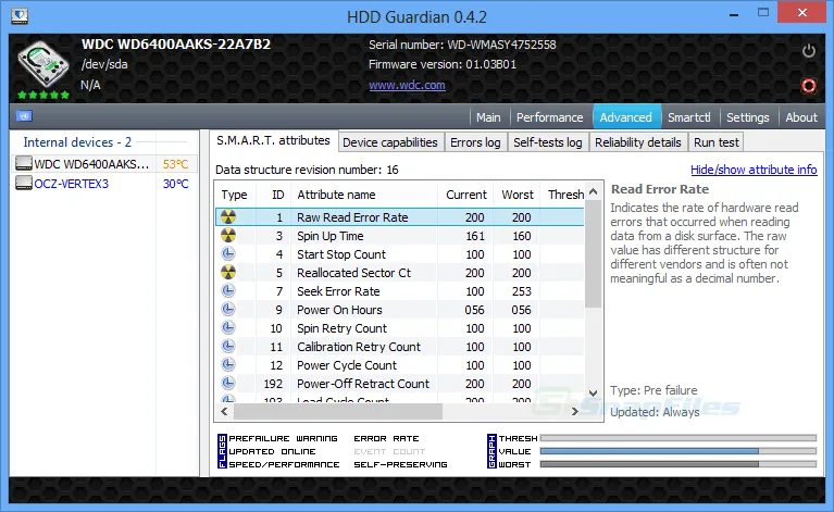 HDD Guardian Captură de ecran 2