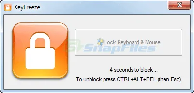 KeyFreeze Captură de ecran 1