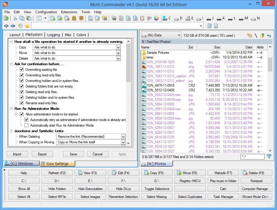 Multi Commander Captură de ecran 2