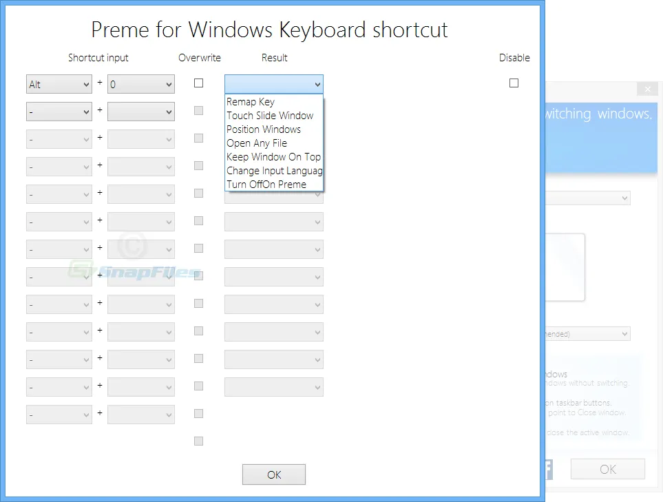 Preme for Windows Captură de ecran 2