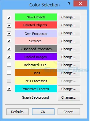 Process Explorer Captură de ecran 2