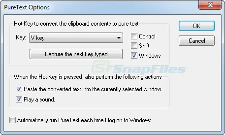 PureText Captură de ecran 1