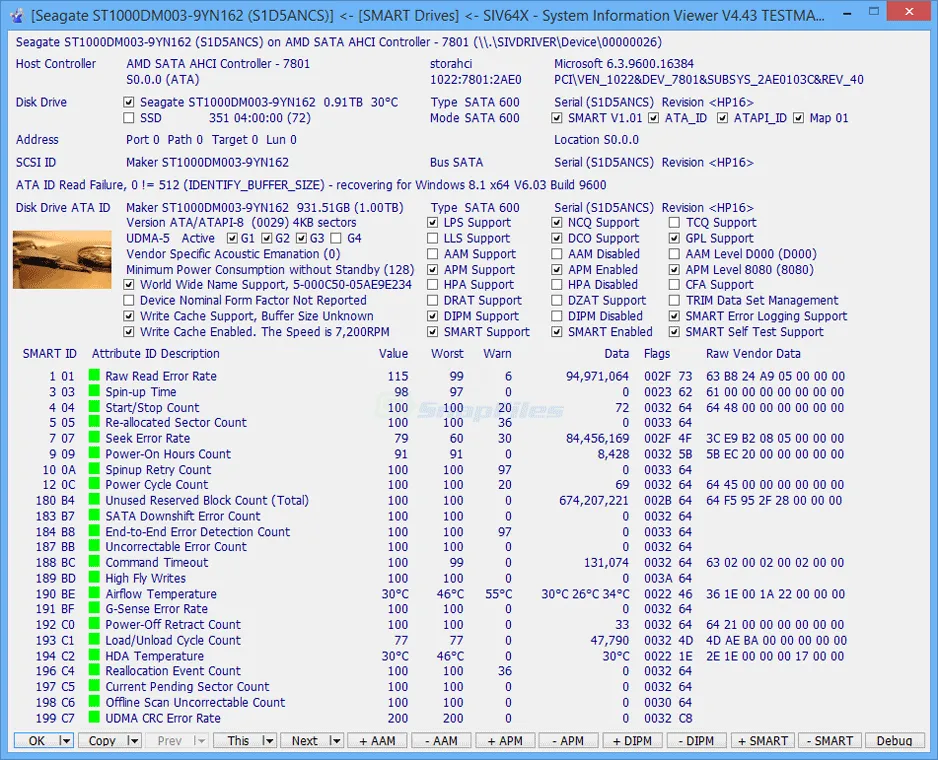 SIV System Information Viewer Captură de ecran 2