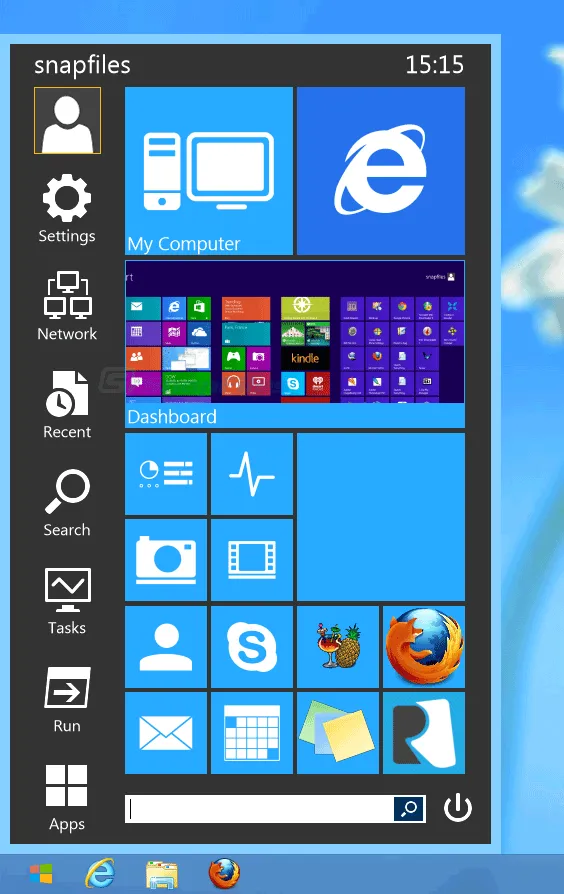 Start Menu Reviver Captură de ecran 1
