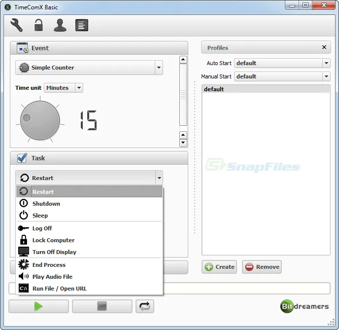 TimeComX Basic Captură de ecran 1