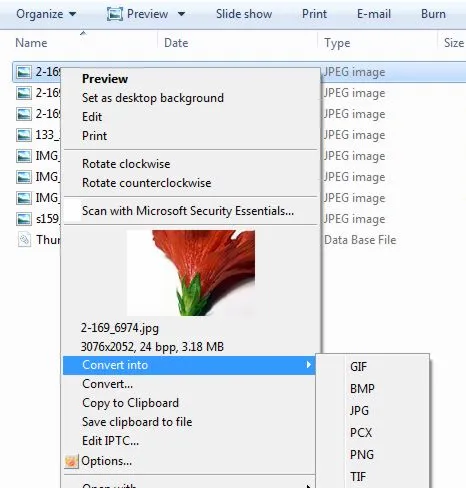 XnShell Extension Captură de ecran 1