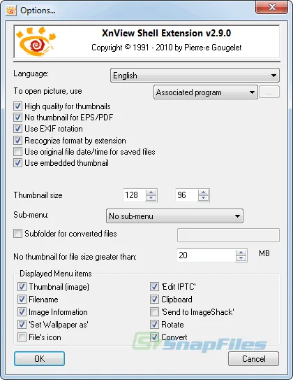 XnShell Extension Captură de ecran 2